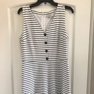 Striped knit Loft sundress